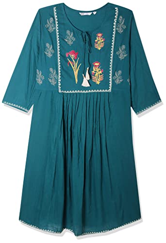 Image of Rain & Rainbow Women's Cotton Kurta