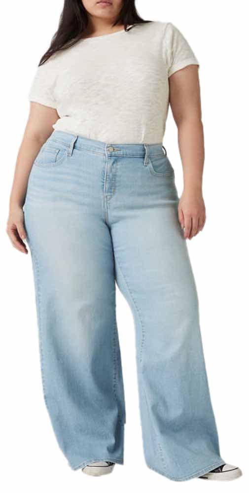 Levi's Women's Light 318 Shaping Wide Leg Jean