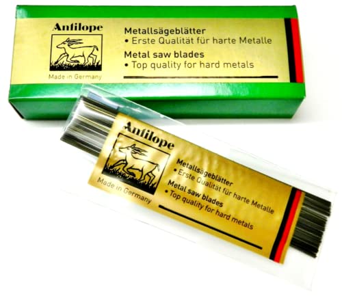 Antilope Jewelers Saw Blades #4/0 Jewelry Making 1 Gross Made in Germany