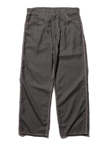 [�r�[���X�v���X] ���[�N�p���c Painter Pants Uniform Serge Pin Stripe �����Y GREY L 38240407791