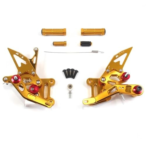 Repose-pieds moto GSXR1000 2007-2008 de haute précision usiné pour la course