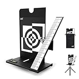 JJC レンズキャリブレーション プロ焦点測定ボード オートフォーカス調整ツール ニコン D7500 D850 D810A D810 D800 Canon 5DM4 5DM3 5DM2 6D 6DM2 7D 7DM2 80D 70D 60D,1D Mark III IV, 1Ds Mark III, 1Dx Mark II 用 オートフォーカス機能が搭載されるカメラに対応