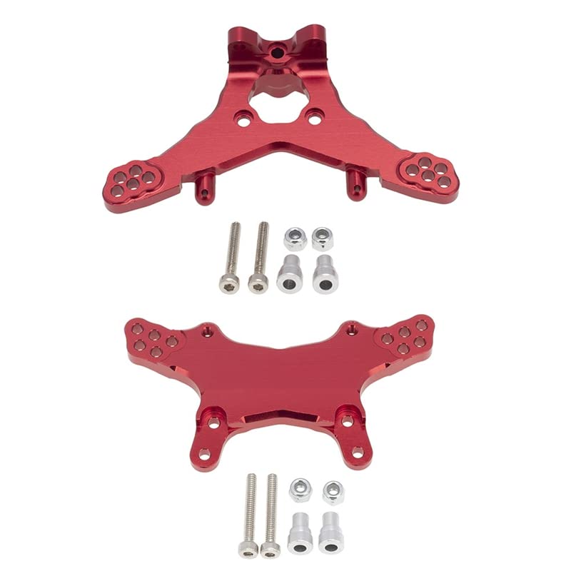 Amortisseur avant arrière Losi Mini-T 2.0 RC en métal rouge x2