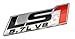 LS1 5.7L V8 Red Engine Emblem Badge Highly Polished Aluminum Chrome Silver for Pontiac Trans Am Firebird WS6 Chevy Chevrolet Corvette C5 ZR1 Camaro Z28 SS Super Sport Holden Vehicles Clubsport R8 Grange GTS Maloo Senator Signature 300 Coupe SE LE Avalanche XUV AWD Monaro CV8 VT VX Y Series Elfin MS8 Streamliner Clubman Mosler MT900 Crate 98 99 00 01 02 03 04 05 06 07 08 09 10 11 12 13 1998 1999 2000 2001 2002 2003 2004 2005 2006 2007 2008 2009 2010 2011 2012 2013