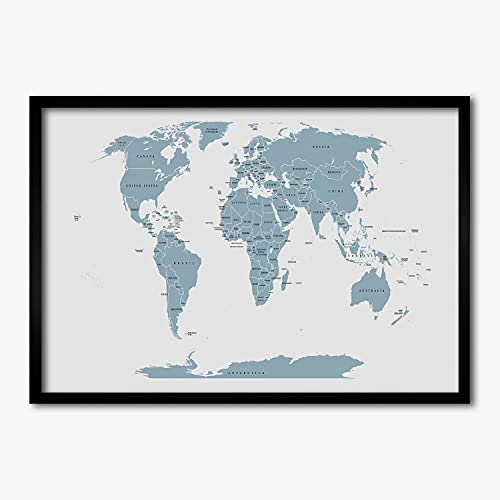 Tableau cadre en bois Tulup 70x50 cm : la solution pour murs nus et tristes