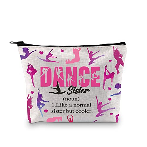 XYANFA Dance Cosmetic Bag - Pink - Waterproof - Cotton & Linen - Ideal for Work, Business, Travel & More