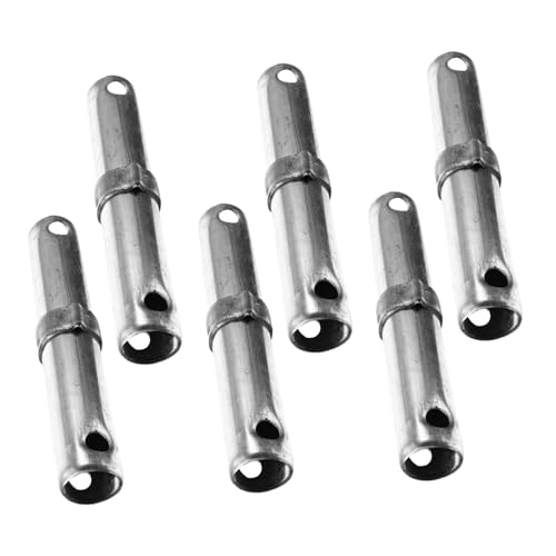 Operitacx 6pcs Heavy Duty Scaffolding Coupling Pins Diameter Galvanized Locking Rods for Secure Connections Quick Assembly Scaffold Accessories for Construction Safety