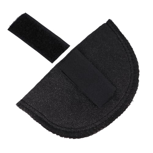 HORIALENCE Adhesive Shoulder Pads Sponge Shoulder for Women and Black 1cm Thin for Suits Blazers and Jackets