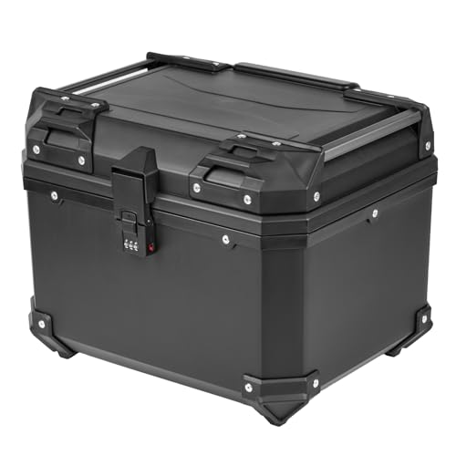 HI-LINE バイク リアボックス 45L 【ダイヤルロック式】 トップケース 汎用...