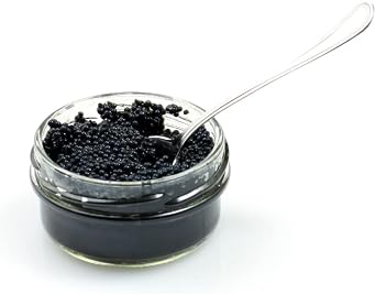 Premium Lumpfish Roe 200g   Delicate Caviar Alternative | Savory Black Fish Roe for Canap s, Sushi, Salads & Gourmet Dishes