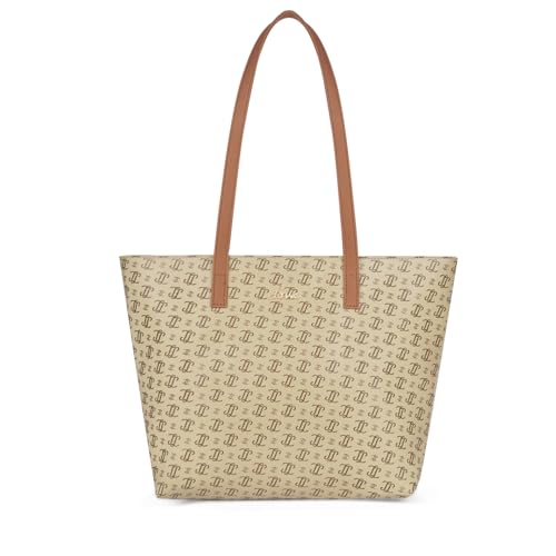 Image of Lavie Women's Mono LL Adele Tote Bag for Women | Tote Handbag for Work | Ladies purse | Stylish Shoulder Bag | Gift for Women