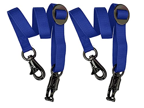image for Majestic Ally Pack of 2, Double Thick Trailer Tie for Horse Haulage, C