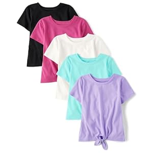 Short Sleeve Tie Front Top