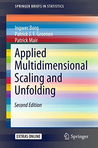 Buy Applied Multidimensional Scaling and Unfolding, Textbook — BookShops.in
