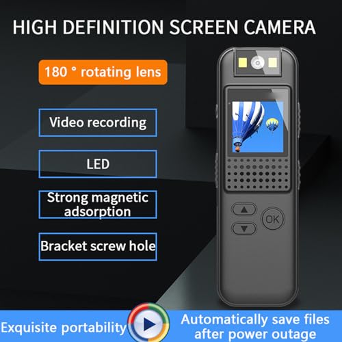 Image of Digital Camera 1080P Recorder Portable Small Camera HighDefinition Night Wide Angle Mount Motorbike Record Device Video Photography Equipment