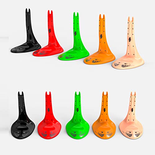 Weerock 0.35Kg Plastic Bike Stand Floor For Indoor Storage, Floor Parking Rack Stand For Garge And Apartment,Fits For 26/27.5/29Inch 700C Bicycle,Mountain/Road Bike,Cruiser Cycle,Multi Color,Orange #TOP1