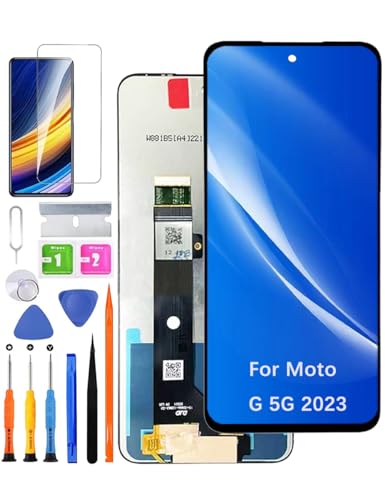 Reemplazo de pantalla para Motorola Moto G 5G 2023 XT2313 XT2313 3 XT2313 4 XT2313 6, pantalla LCD, digitalizador táctil y herramientas