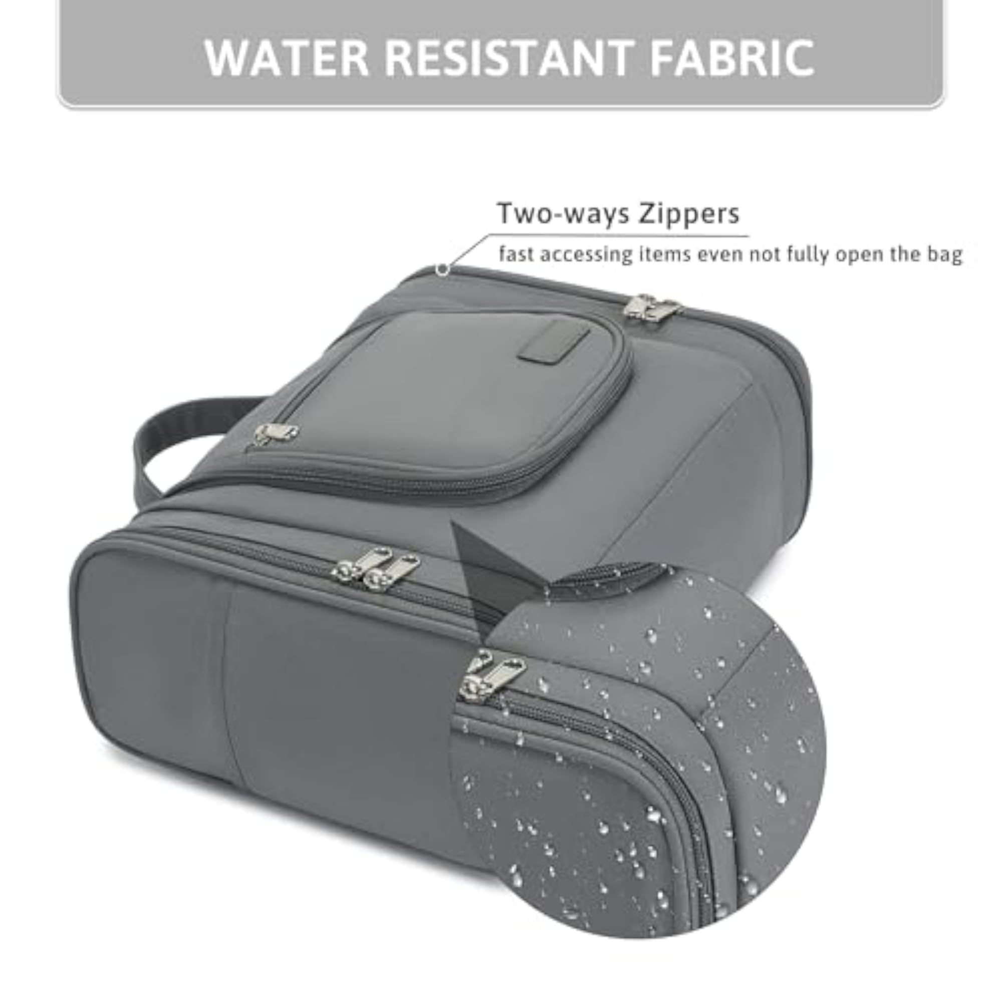 Hanging Toiletry Bag for Women, Large Makeup Organizer