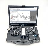 Diesel Laptops for Deutz Diagnostic Scanner Tool for Deutz DeCOM SerDia Support CAN K/L-Line with Serida 4.0 Dongle Software+Serpic (Adapter with Serida+Serpic(CF53))