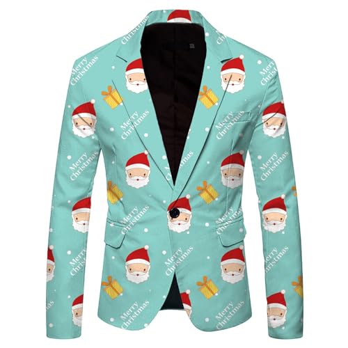 Veste de costume homme Noël pour silhouette ajustée taille XXL
