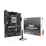 ASUS B850 MAX Gaming WiFi AMD B850 ATX-Mainboard (DDR5, PCIe 5.0-fähig, 3X M.2-Steckplätze, Wi-Fi 6E, Realtek 2,5Gb-Ethernet, DisplayPort, HDMI, USB 10Gbit/s Typ-A & Typ-C, BIOS Flashback, Aura Sync)