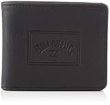 BILLABONG Archin for Men, Travel Accessory-Bi-Fold Wallet, (Negro ), One Size