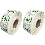 Mr-Label - Pegatinas de catering para vegetarianos (25 mm)