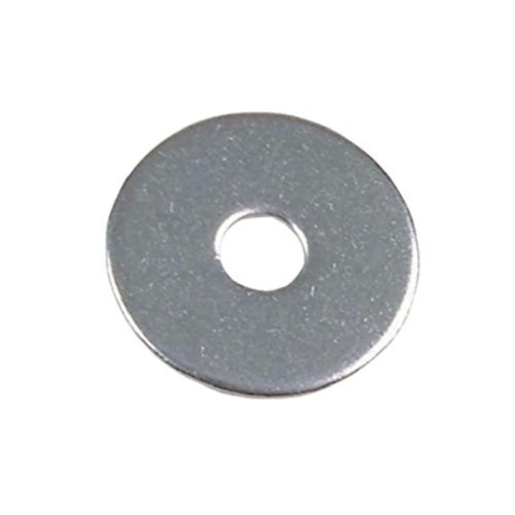 Merriway® BH02058 Penny Repair/Mudguard Fender Washers - Zinc Plated Steel, 1.5