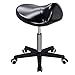 Master Massage Taburete hidráulico giratorio ergonómico en color negro para clínica, spas, salones, hogar, oficina