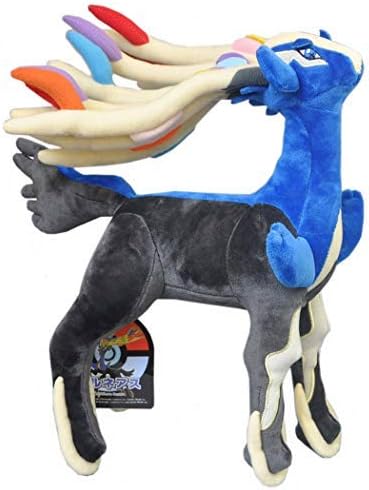 Latim Xerneas 13" for Cartoon Animal Dolls Soft Best Gifts Plush Doll Figure