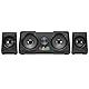 Glowster Lautsprecher 2.2 MS22, 35 W, Schwarz, mit Surround-Sound für Spiele, Musik und Heimkino.