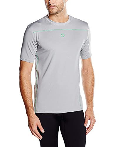 Gregster, Maglia Sportiva a Maniche Corte Uomo, Grigio (Grau), M