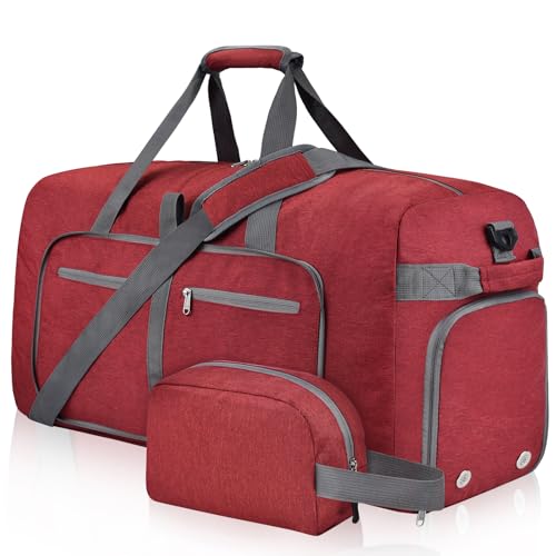 Image of Felipe Varela Foldable Duffle Bag for Travel Weekend Overnight Gym Camping
