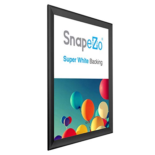 image for SnapeZo Poster Frame 36x48 Inches, Black 1.7 Inch Aluminum Profile, Fr