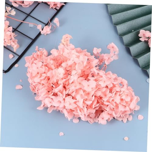 Pétalos secos naturales de hortensia rosa ABOOFAN miniatura 5