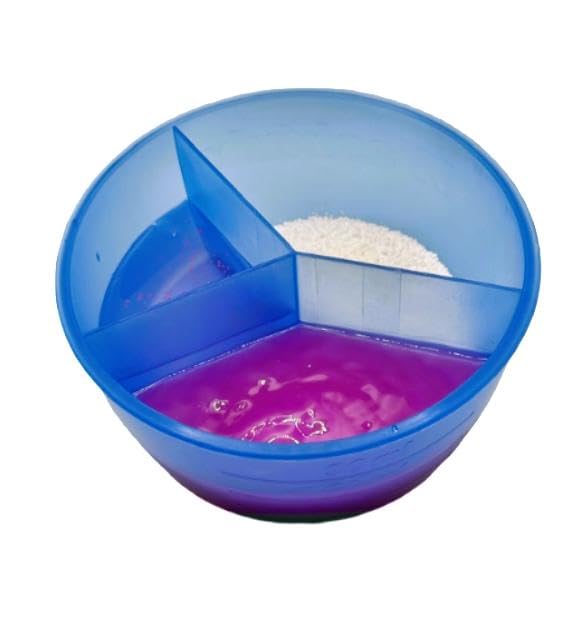 Washtubz – Reusable 3-Compartment Laundry Tub (Detergent | Scent Boosters | Stain Remover)
