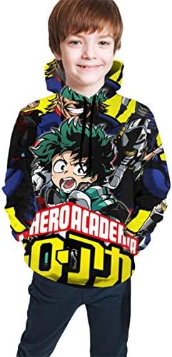 Children's Hoodies My Hero ACA-demia 3D Printed Hoodies for Kids/Youth/Boys/Girls