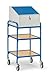 Produktbild Fetra Transportgeräte bbmb844 Gestell Regal mit 2 Rollen, 125 mm Durchmesser, 600 mm Länge x 615 mm Breite x 1320 mm Höhe