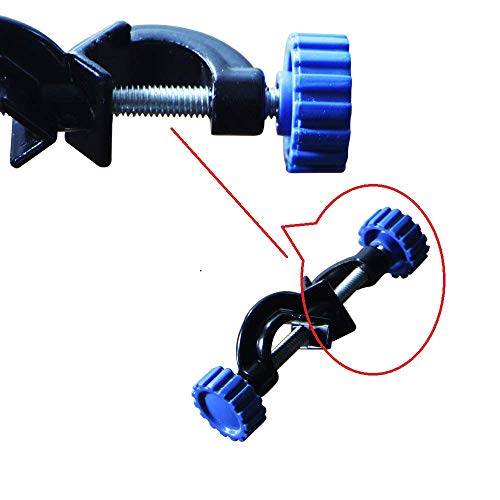 Lab Stand Clamp Holder Boss Head Aluminium Alloy Body Right Angle 4Pcs Rods Up To 18Mm In Dia. #TOP2