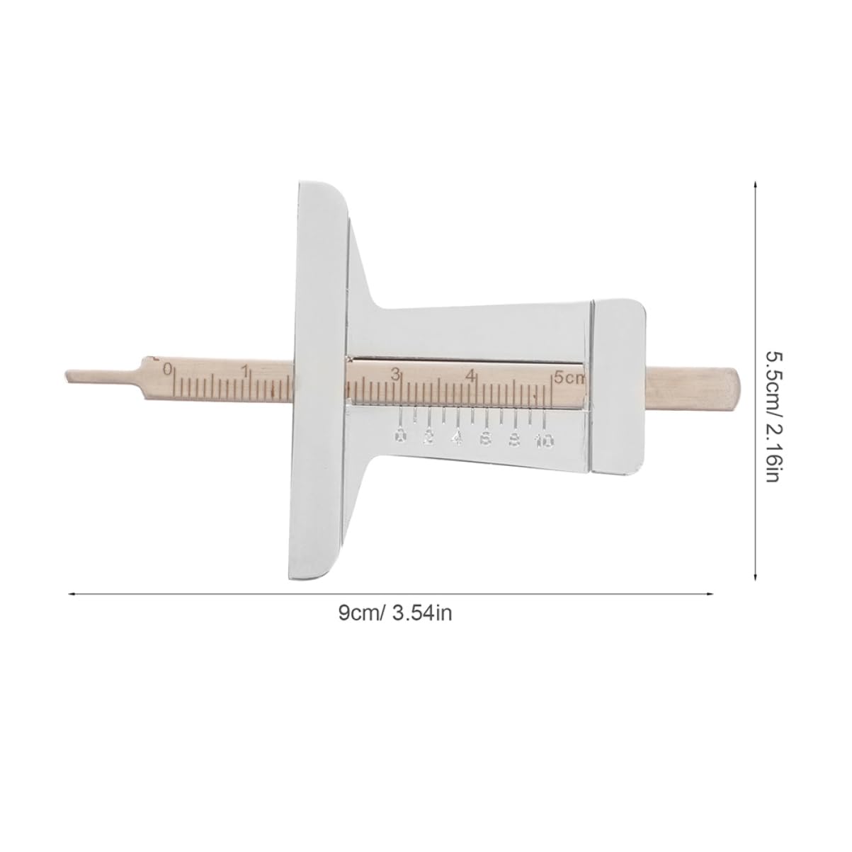 SOLUSTRE Tire Tread Depth Gauge Tool Digital Tire Depth Gauge Universal Fit for Cars Trucks Suvs Made of Stainless Steel