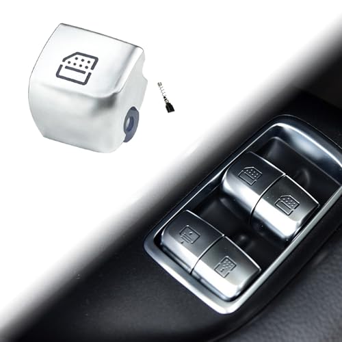 Y-QIPED Master Power Window Rear Passengers Side Switch Button Compatible with Mercedes Benz E S W213 2016-2023 W222 2014-2020 Lift Interior Caps Control Replacement (NO.6)