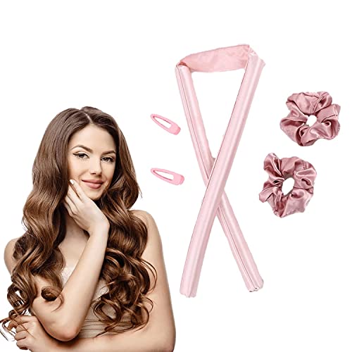 Heatless Curls, Locken Ohne Hitze, Heatless Curls Band DIY Haarstyling-Werkzeuge für langes Haar Cover