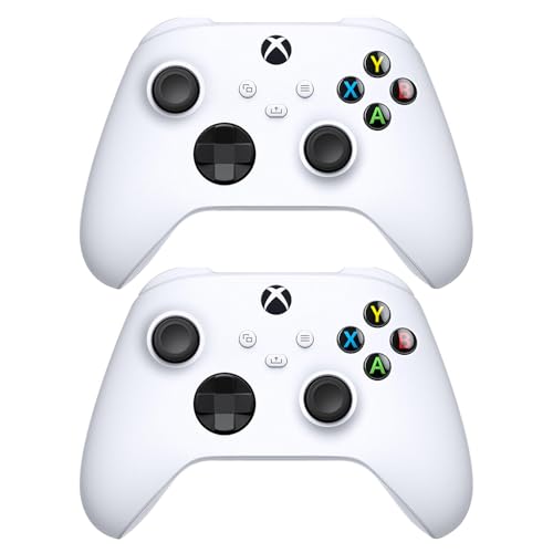 Image of Microsoft QAS-00007 Wireless Controller Robot in White 2 Pack