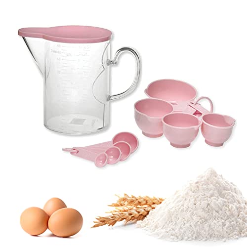 Set de 10 Piezas de Vasos y Cucharas Medidoras de Plástico miniatura 5