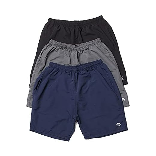 Kit 3 Shorts Tactel OX com Bolsos Frente e Costa Cor:Preto;Tamanho:G;Genero:Masculino