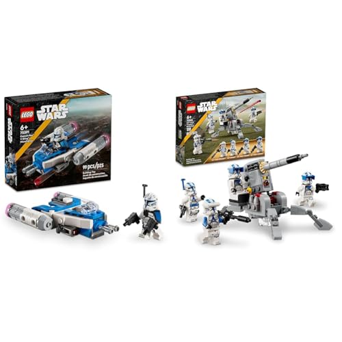Reviews de Lego Star Wars Stormtrooper para comprar hoy. 46 LEGO-Captain Rex™ Y-Wing™ Microfighter-501st Clone Troopers™ Battle Pack