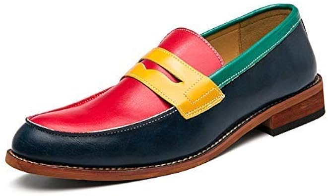 Mens colorful loafers Clearance