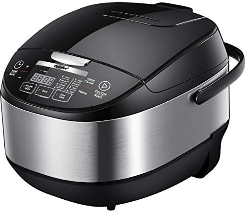 COMFEE' 5.2Qt Asian Style Programmable All-in-1 Multi Cooker, Rice Cooker, Slow Cooker, Steamer, Saute, Yogurt Maker, Stewpot with 24 Hours Delay Timer and Auto Keep Warm Functions