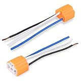 Akozon h4 stecker, stecker h4 lampe sockel h4 lampensockel h4 adapter lampensockel für H4/9003/HB2