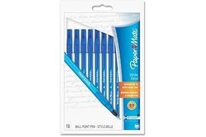 Paper Mate Write Bros 1.0 Medium Tip Ballpoint Pens - 10 Count